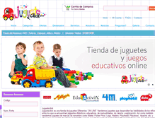 Tablet Screenshot of jugueteclick.com
